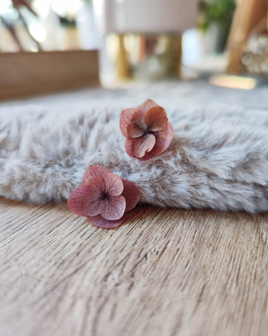 Boucles d'oreilles Ambre