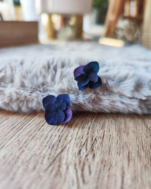 Boucles d'oreilles Myrtille