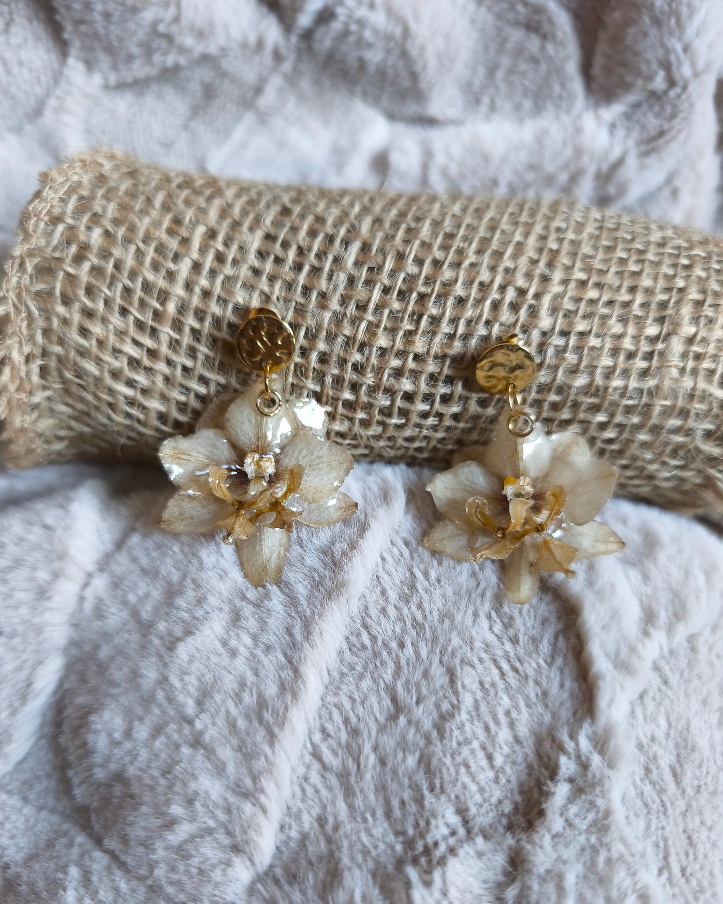 Boucles d'oreilles Vanilla