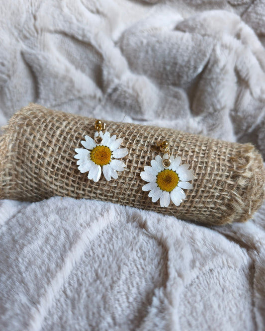 Boucles d'oreilles Marguerite