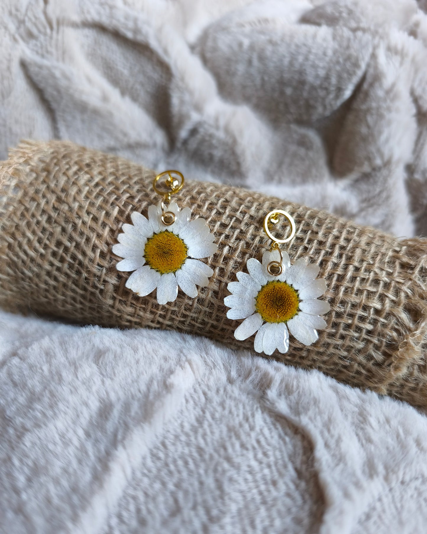 Boucles d'oreilles Marguerite