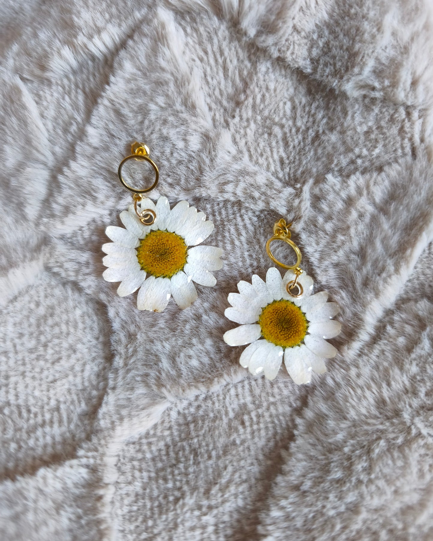 Boucles d'oreilles Marguerite